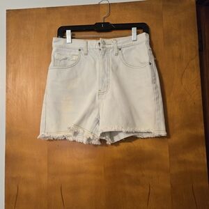 Vintage No Excuses Light Wash Denim Jean Shorts Size 11/12